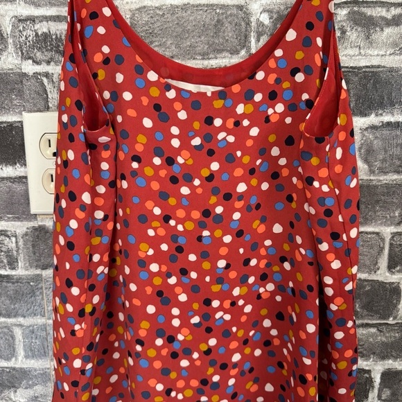 NWT Loft cami blouse polka dot shirt top - Picture 3 of 9